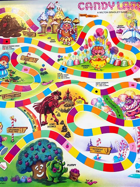 candy castle game|mini candy land board game.